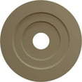 thumbnail image 5 of Ekena Millwork 17 5/8"OD X 3 5/8"ID X 1 7/8"P Orleans Ceiling Medallion (Fits Canopies up to 4 5/8"), Hand-Painted Green Gold, 5 of 7