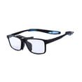 thumbnail image 2 of Gafas de baloncesto Colamx gafas protectoras ligeras para Fútbol Tenis azul, 2 of 8