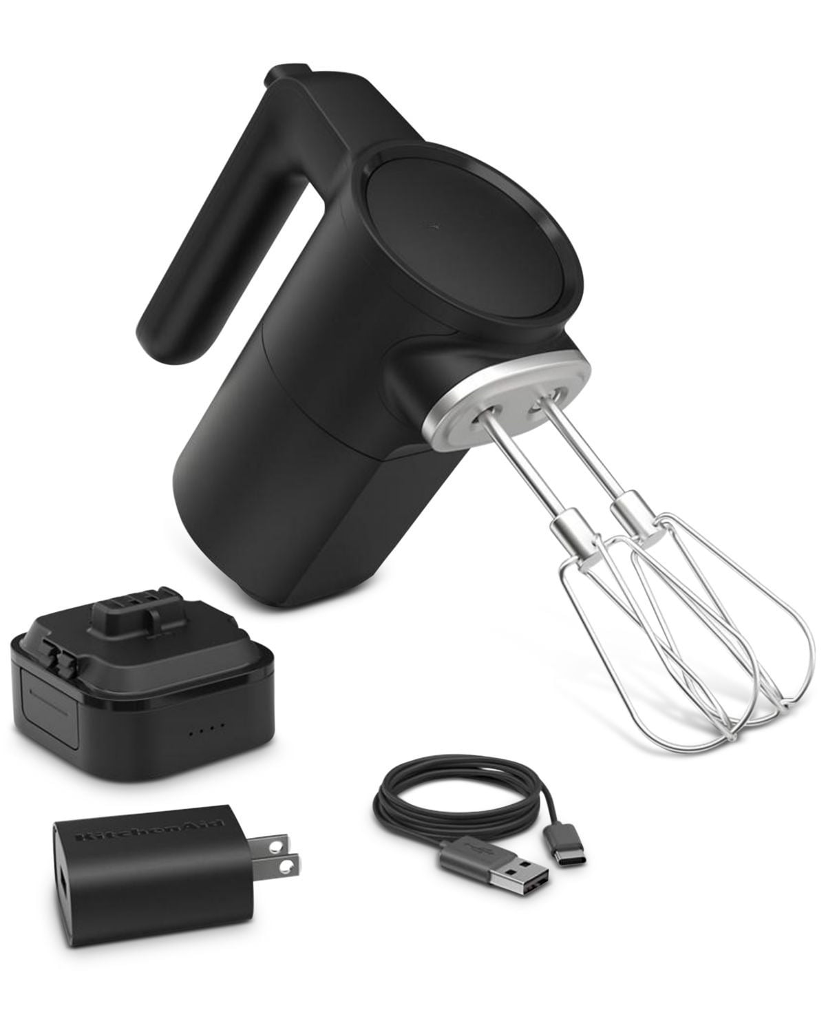 Cordless Hand Mixer with 7 Speeds and Soft Start Setting