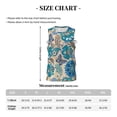 thumbnail image 4 of Sikiie Vintage Floral Butterflies Basketball Jersey Reversible Men's Mesh Athletic Sports Shirts Training Practice S-4XLXX-Large, 4 of 6