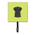 thumbnail image 1 of Checkerboard Lime Green Black Labrador Leash Or Key Holder, 4.25 W x 7 H In., 1 of 1