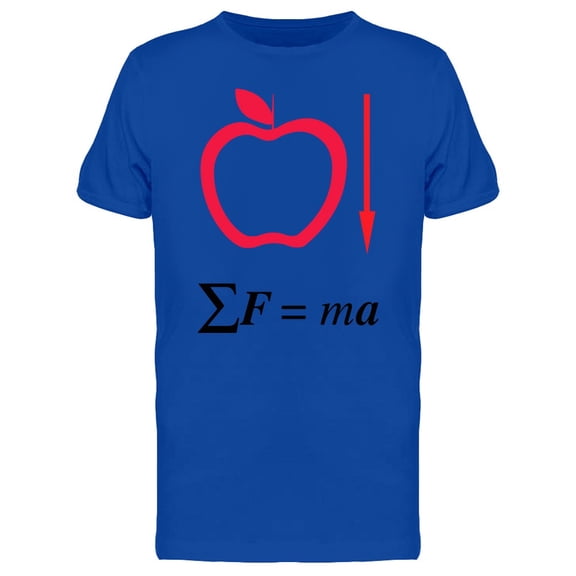 Apple's Isaac Newton T-Shirt Men -Image by Shutterstock, Male Large