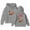 Grey, variant on SonxaHe Toddler Girl Boy Hoodies Christmas Cartoon Print Long Sleeved Sweatshirt Kids Soft Holiday Party Casual Hoodies Black,Sized 3-4