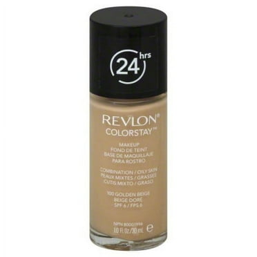 Revlon Colorstay Makeup  300 Golden Beige, 1 Fl Oz (Pack of 6)