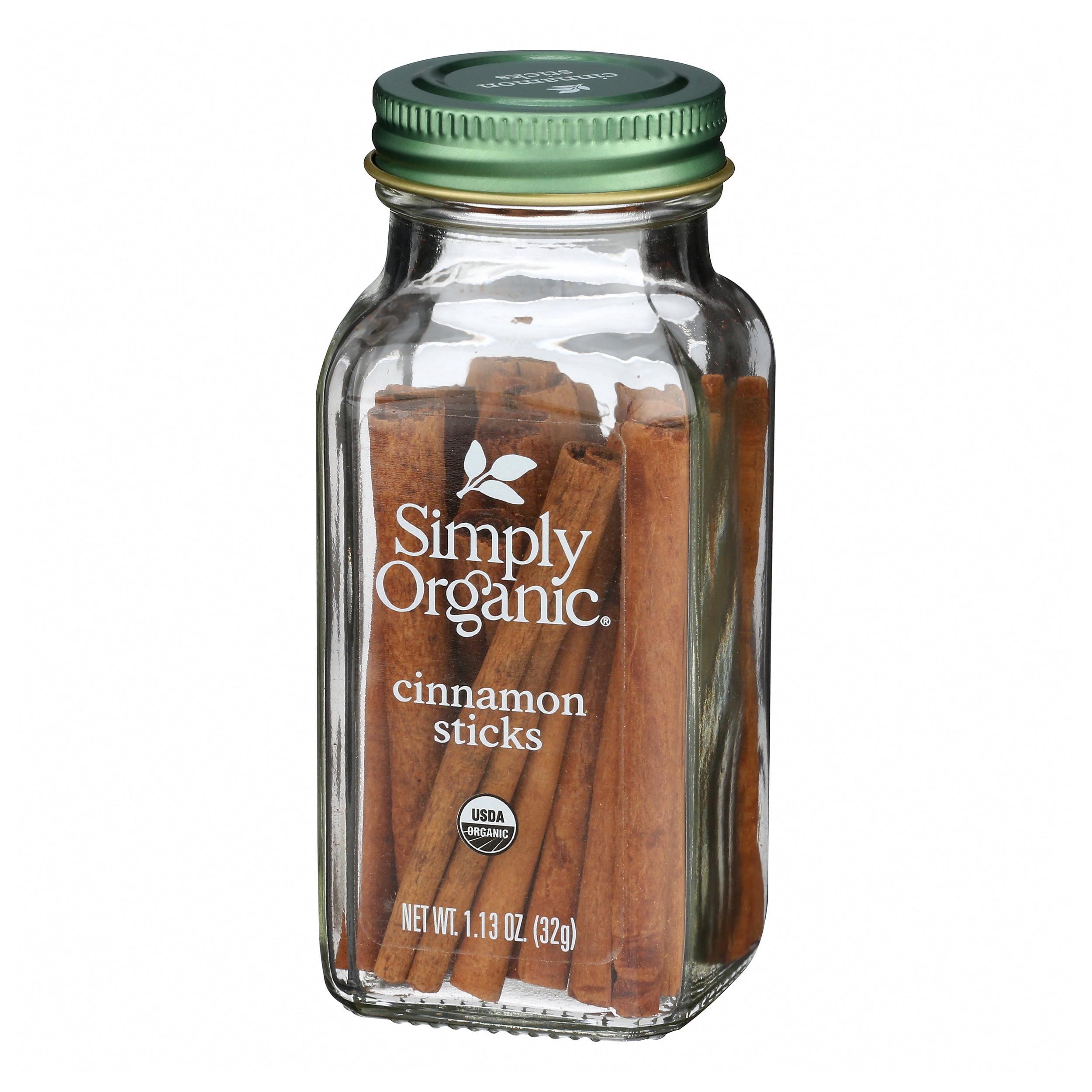 Pack of 6, Simply Organic Cinnamon Sticks, 1.13 oz