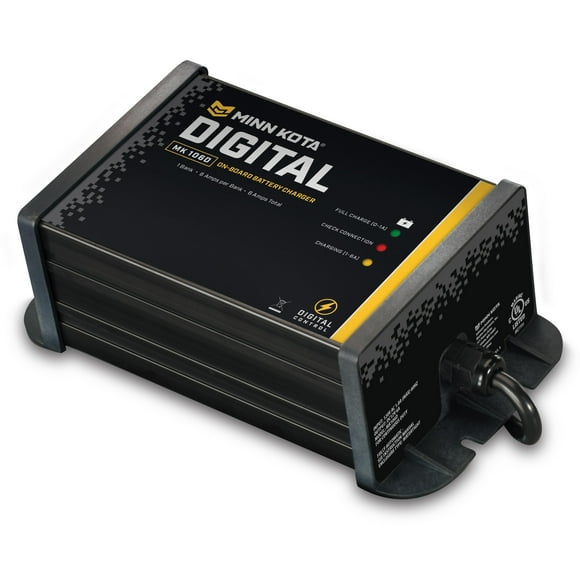 MinnKota MK 106D On-Board Battery Charger (1 Bank, 6 Amps)