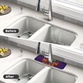 thumbnail image 4 of Sikiie Mardi Gras2 Splash Guard for Sink Faucet-1 PC Super Absorbent Fast Drying Mat Sink Gadgets-Splash Guard for Kitchen, Sink Mat, 4 of 7