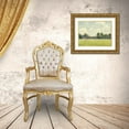 thumbnail image 3 of Pissarro, Camille 32x25 Gold Ornate Wood Framed with Double Matting Museum Art Print Titled - Hampton Court Green, 3 of 4