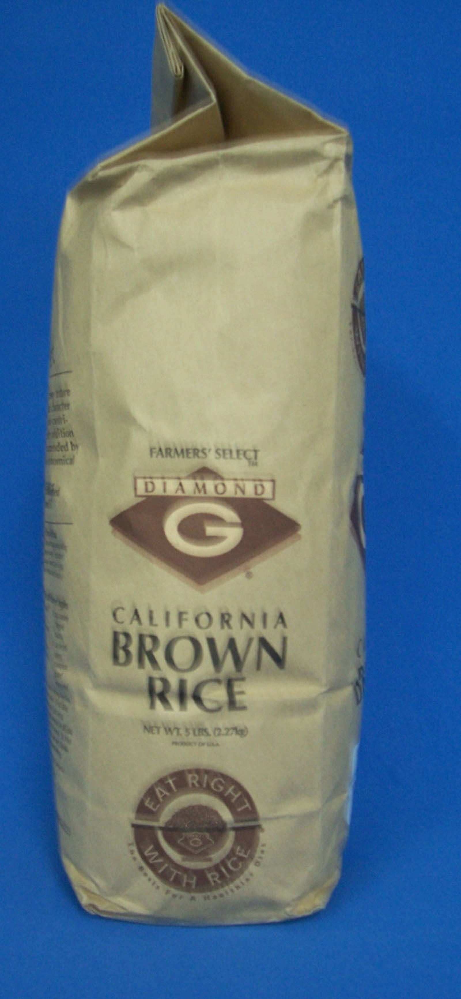 Diamond G: California Brown Rice, 5 Lb