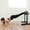 All Black, variant on COZONY Adjustable Bulgarian Split Squat Stand with Roller, 11 Height Settings for Leg Workouts Home Gym,Red+Black