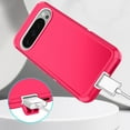 thumbnail image 7 of I-HONVA For Google Pixel 9 Pro XL Case,3-Layer Military Grade Drop Protection Anti-Slip Rugged Shockproof Dustproof Protection 6.7 inch Phone Case,Pink White, 7 of 7