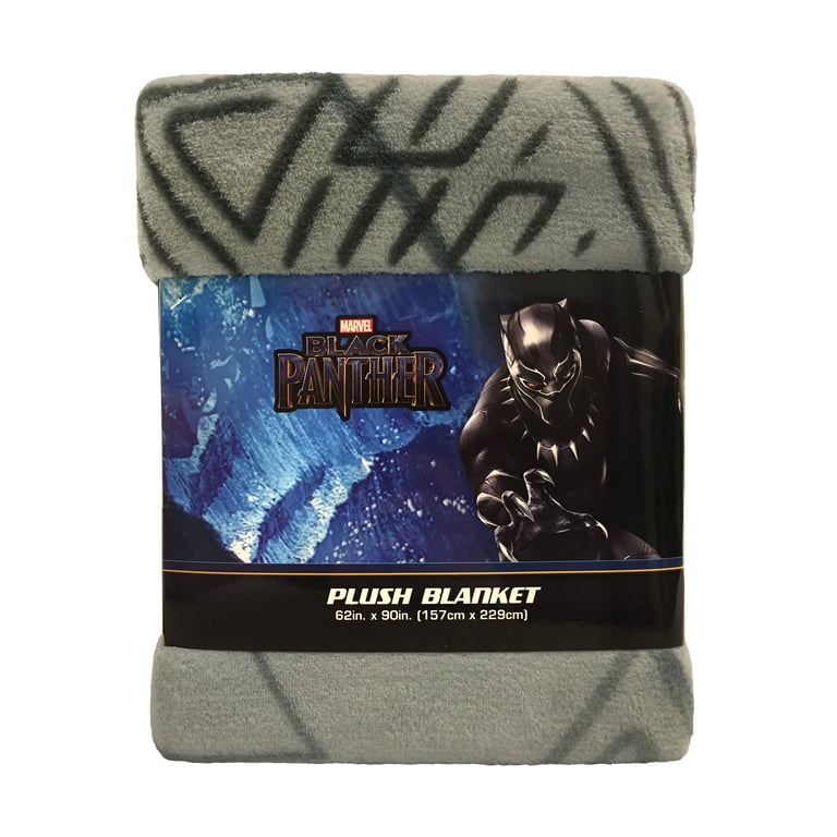 Marvel Black Panther 62 x 90 Plush Blanket