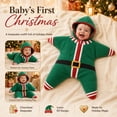 thumbnail image 4 of Dakiuu Christmas Star Shape Infant Baby Swaddle Sack Zipper Wearable Sleep Blanket For Newborn Boys Girls 0‑3 Months One Size, 4 of 7