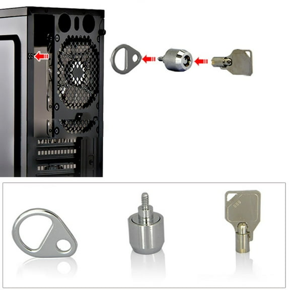 Security Keys Lock Protections Anti-Theft Desktop Chassis Management Computer