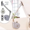 thumbnail image 4 of Bisagra de soporte de tapa, bisagras para caja de juguetes, Cierre Suave, cierre lento, duradero, reemplaza la tapa para puertas abatibles de apertura, 4 of 8