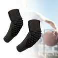 thumbnail image 6 of Elbow Pads Knee Pads 1 Pair Padded Elbow Sleeves for Baseball Volleyball Gym S S, 6 of 8