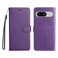 thumbnail image 2 of for Google Pixel 8 Wallet Case, with Credit Card Holder and Wrist Strap, RFID Blocking PU Leather Flip Magnetic Cell Phone Cover Case for Google Pixel 8, Purple, 2 of 8