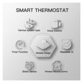 Smart Thermostat Temperature Controller, Water Electric Warm Floor