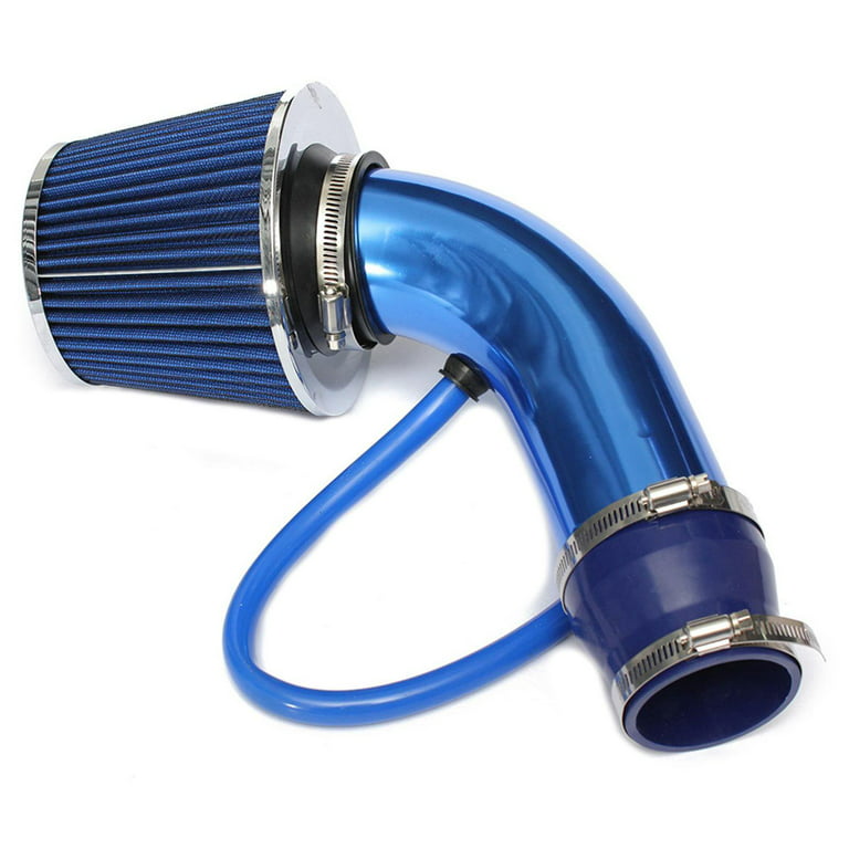 3 Universal Car Cold Air Intake Filter Air Filter Induction Flow Hose Pipe  Kit