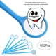 thumbnail image 5 of Espejos dentales desechables antiempañantes, 100 unidades en envases individuales, herramientas dentales profesionales, color amarillo., 5 of 6