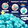 thumbnail image 3 of Pelota antiestrés Chalyna Motivational Star, 30 unidades, 5,6 cm, azul cielo, 3 of 6