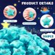 thumbnail image 3 of Pelota antiestrés Chalyna Motivational Star, 30 unidades, 5,6 cm, azul cielo, 3 of 6