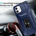 thumbnail image 4 of Funda para GANGXUN iPhone 12 Pro - Soporte metálico, Función magnética, Azul, 4 of 5