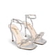 thumbnail image 2 of Sandalia DREAM PAIRS Brielle Plata Transparente con Lazos Talla US11, 2 of 7