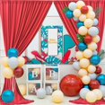 thumbnail image 4 of Cortinas antiarrugas de color rojo Backdrop NSSONBEN de 15 m x 3 m, 4 of 7
