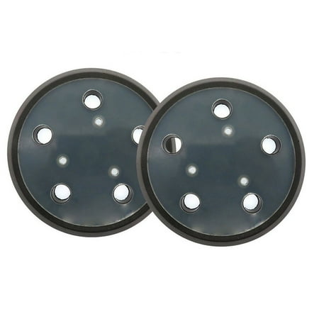 

2pcs 5 Inch 5 Hole Sander Pad Hook&Loop For Porter Cable 333 334 rep 13904 13909