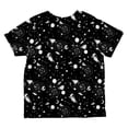 thumbnail image 2 of Halloween Galaxy Astronomy Pattern All Over Youth T Shirt Multi YXL, 2 of 2
