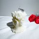 thumbnail image 4 of Vela aromática con aromaterapia y ramo de rosas en relieve tridimensional | Decoración de cera natural para San Valentín | Regalo romántico | Centro de mesa para el hogar | Accesorio de fotografía |, 4 of 6