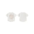 thumbnail image 2 of Suagox Baby Boy Romper, Short Sleeve Crew Neck Rainbow Letters Print Summer Bodysuit Clothes for Casual Daily for 0-18 Months Baby, 2 of 10