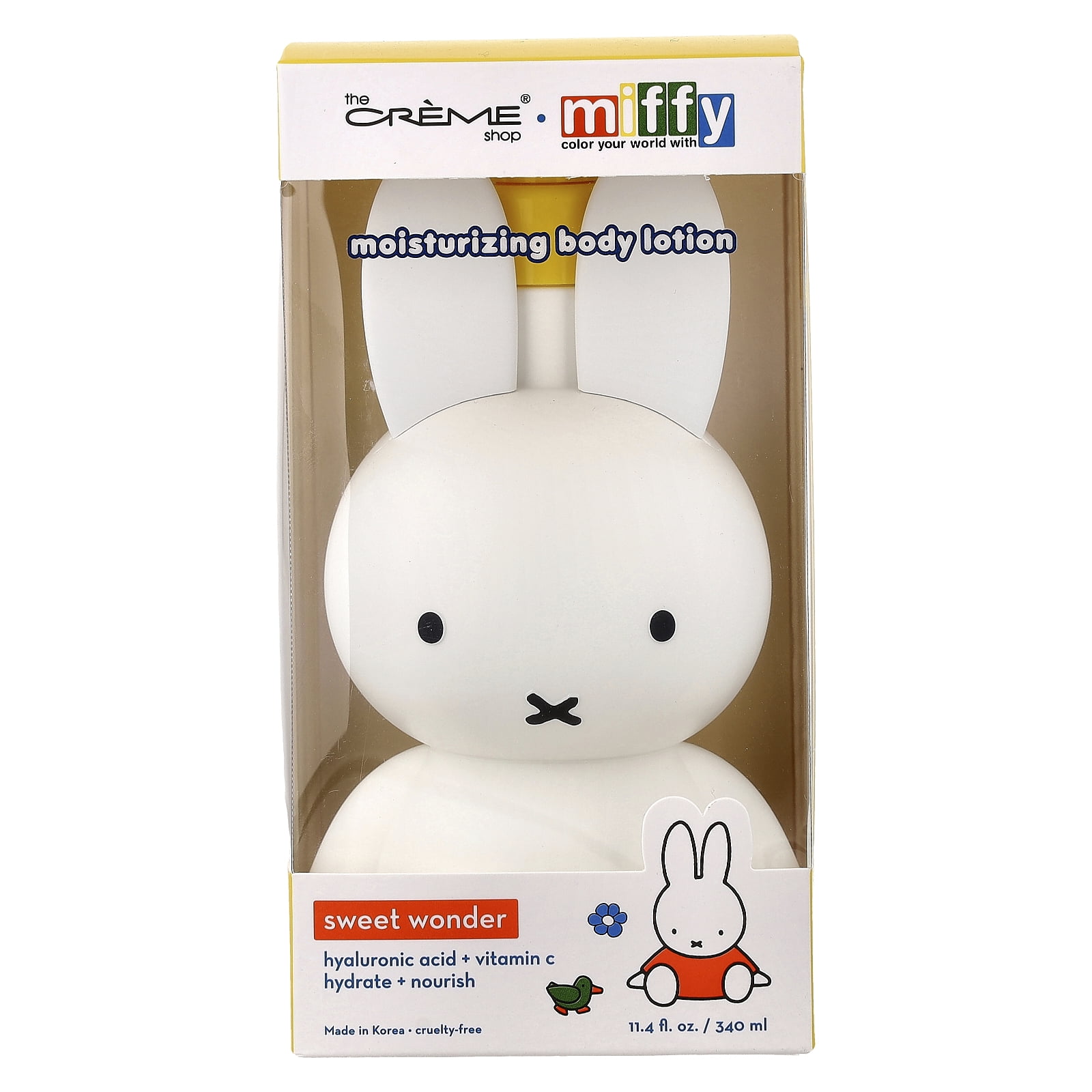 The Creme Shop Miffy, Moisturizing Body Lotion, Sweet Wonder, 11.4 fl oz (340 ml)
