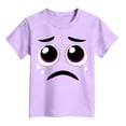 thumbnail image 4 of Ymyiu Toddler Boy Clothes Todder Boys Girls Shirt Kids Family Celebration Gifts Tees Tops Size 11-12 Years(Purple, 11-12 Years), 4 of 4