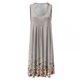 thumbnail image 4 of Moda Mujer Vestidos Verano Impresión Casual Sin mangas Vacaciones Playa Mini vestido Fridja hjkh2914, 4 of 4