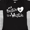 thumbnail image 4 of Inktastic Bestie Westie Boys or Girls Baby Bodysuit, 4 of 5