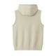 thumbnail image 4 of pstuiky Camisetas sin mangas para hombre, Blusa con capucha, sin mangas, con bolsillo y cremallera, cómoda, de color liso para hombre Chaleco para hombre m, 4 of 6