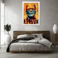 thumbnail image 3 of Stephen Chambers 24x32 White Modern Wood Framed Wall Art Titled - Alive, 3 of 6