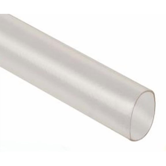 3:1 Heat Shrink Tubing - Dual Wall Adhesive Lined Polyolefin - 3/8" Inside Diameter - 4' Long Stick - Clear