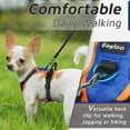 thumbnail image 4 of Dog Harness for Large Dogs, No Pull Service Vest with Reflective Strips and Control Handle, Adjustable and Comfortable for Easy Walking, No Choke Pet Harness with 2 Metal Rings, Pink, L, 4 of 9