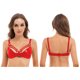 thumbnail image 3 of Corsé de látex para mujer, Top para fiesta de baile en barra, aspecto húmedo, sujetador inalámbrico de charol, camisola, Top corto con tirantes anchos, 3 of 5