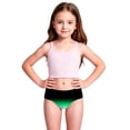 thumbnail image 6 of Gunia Girls Swim Briefs Gradient Swimwear Kids Bathing Suit Rash Guard Sun Upf 50+ Beach Swimsuit Quick-Dry Swim Bottoms For Beach Pool 2-8 Years, 6 of 9