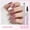 Ebony Rose, variant on Gel Nail Pen 3ml with Mini UV Nail Lamp Kit, Shimmer Satin Finish All‑in‑One Nail Art Gel Pen, Easy Application No Spill, Portable DIY Manicure Set for Home Travel Beginner Nail Decor
