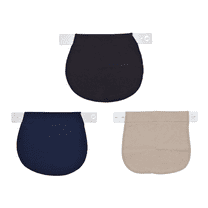 TELOLY 3Pcs Waist Extenders,Elastic Button Extenders for Jeans,Stretchable Buttons for Jeans