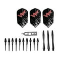 thumbnail image 3 of Viper Pitbull 90% Tungsten 18 Gram Diamond Cut Barrel Soft Tip Darts w/ Case, 3 of 9
