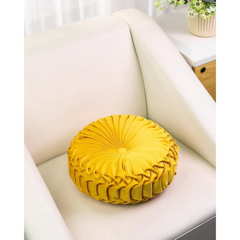 Round Yellow Pillow For Bed Kioni Round Cushion Pillow For Tub