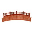 TUIBELY Miniature Wood Bridge Model Fake Bridge Model Wooden Bridge