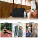 thumbnail image 4 of pstuiky Bolsa de viaje grande bolsa expandible para gimnasio equipaje de mano para mujer con funda para carrito y bolsillo impermeable bolsas de lona de viaje., 4 of 7