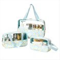 thumbnail image 1 of , Juego de Transparente, 3 Piezas de para Productos de Cuidado de la Piel, Bolsa de Lavado Portátil, Bolsa de Ducha e, 1 of 5